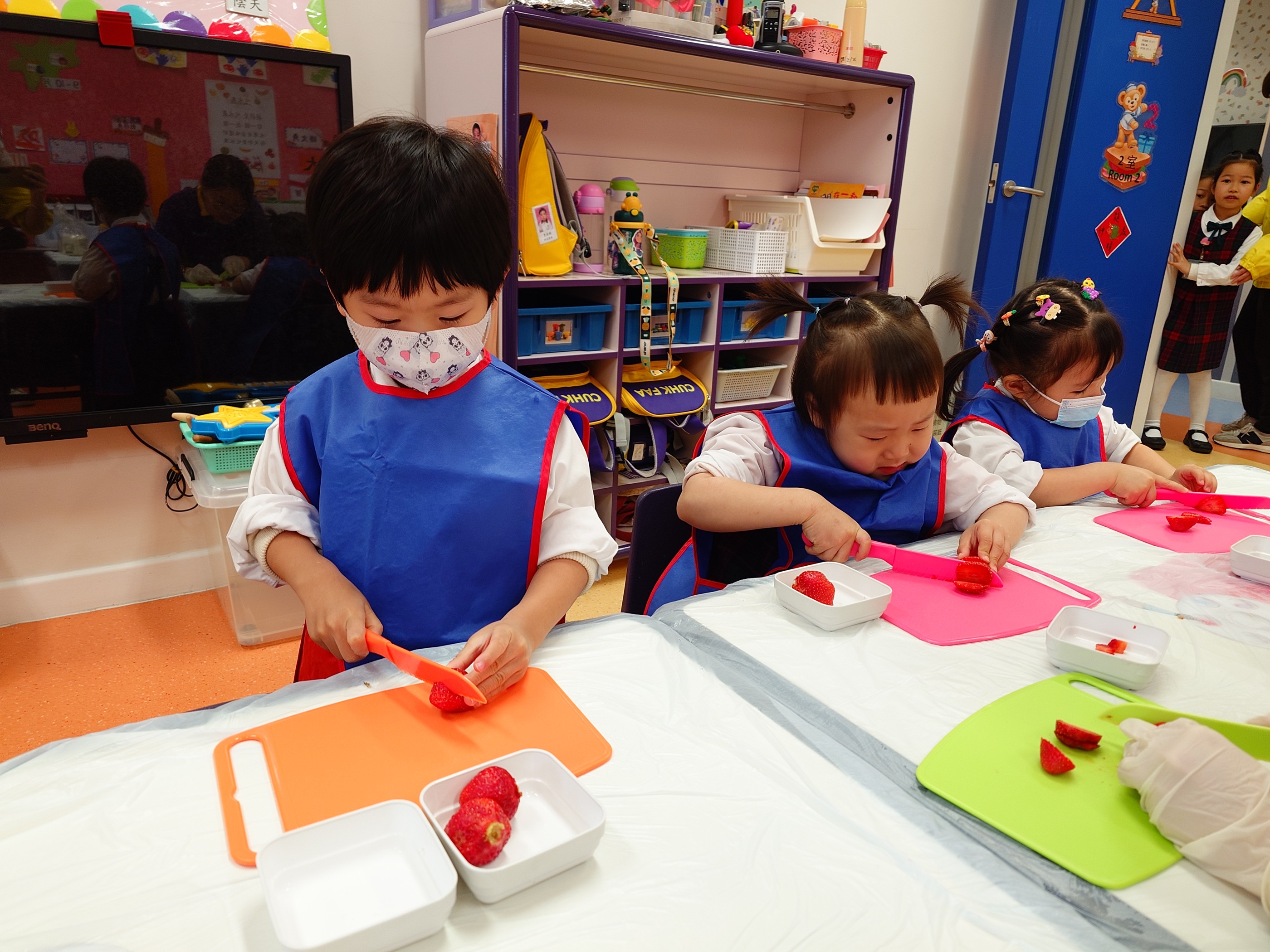 幼兒班 製作健康三文治 K1 Making healthy sandwiches (24-25)